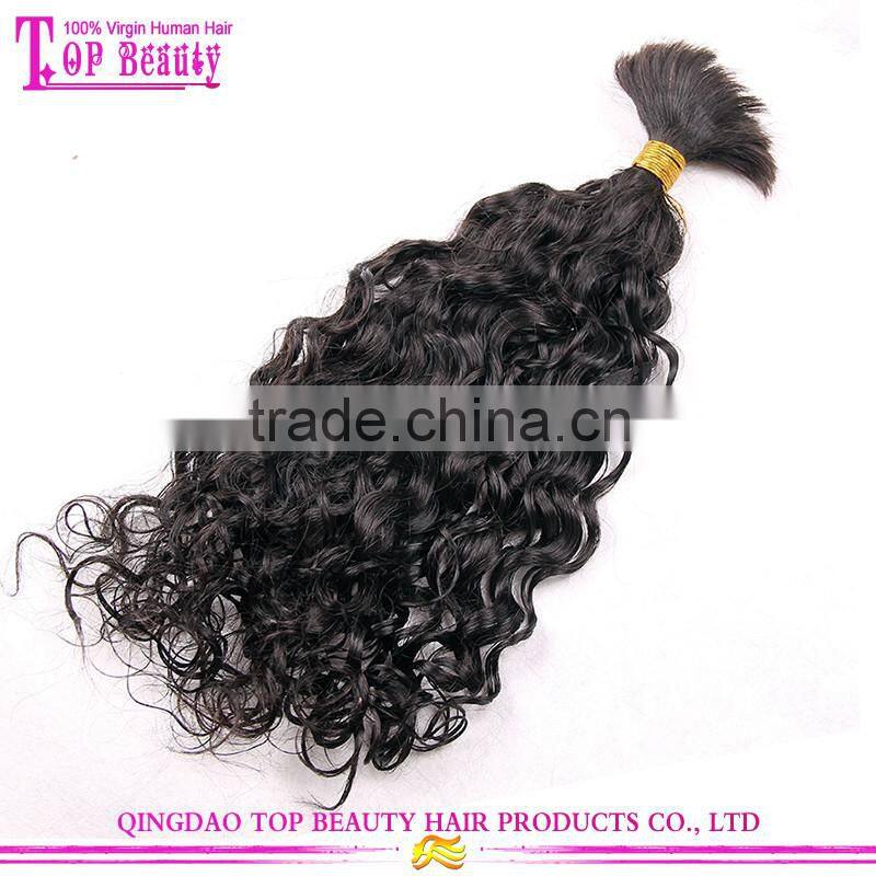 Bulk Hair Extension Without Weft For Braiding Loose Curly Bulk Hair Brazilian