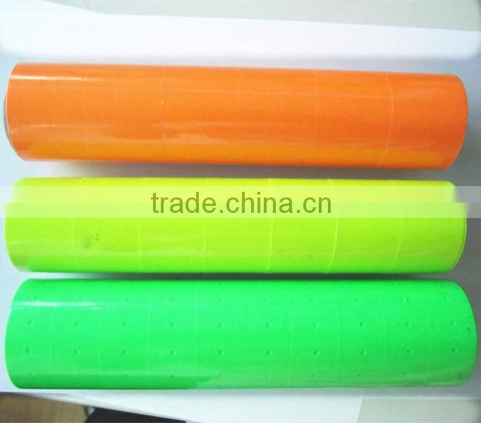self adhensive price label roll