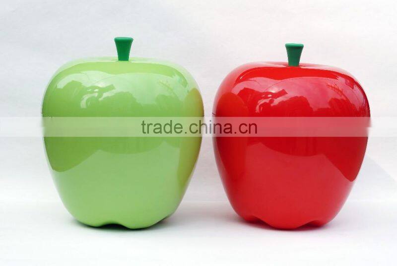 Cheap Apple Shape Food Plastic Container With Lid