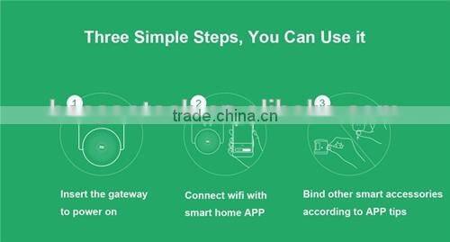 100% New Original Xiaomi Intelligent Web Wifi Radio and Ringbell Smart Gateway Smart Home Automatic for Mi Home Suite