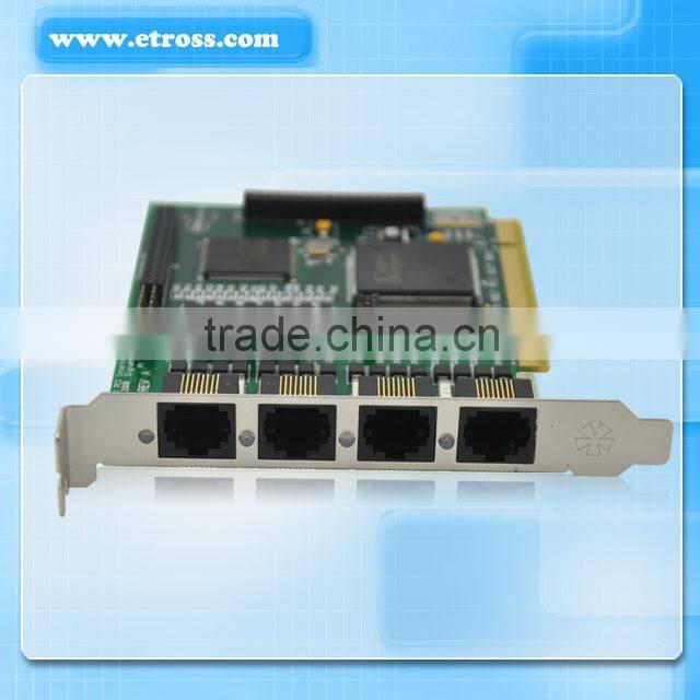 TE405P Digital Asterisk card, For TRIXBOX IP-PBX ZAPTEL, 4 E1/T1/J1