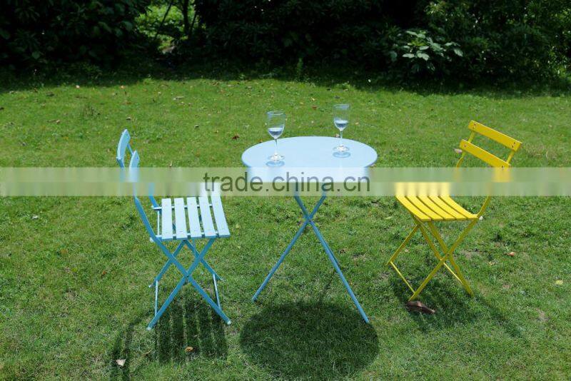 cheap steel camping round folding table