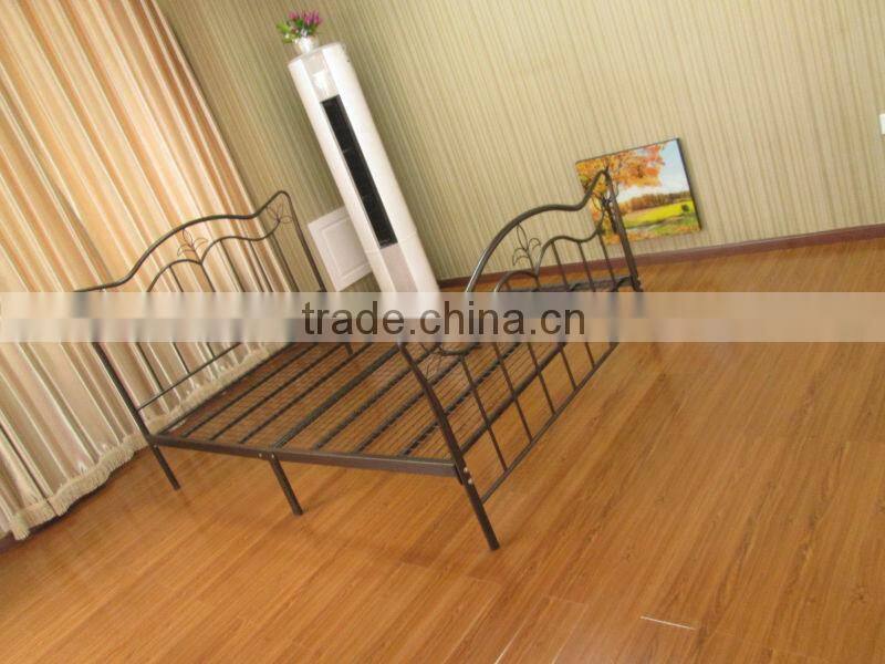 queen size bed black metal bed