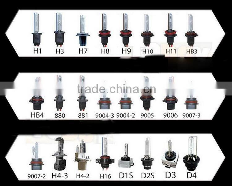 35W HID bulb xenon headlights 6000k D2S/D2C xenon hid kits china