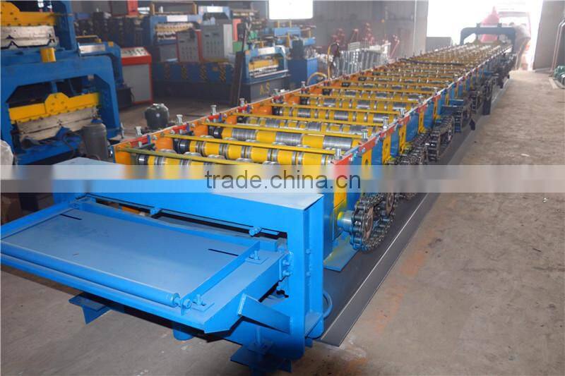 High Quality ZT688 720 Metal Floor Decking Roll Forming Machine