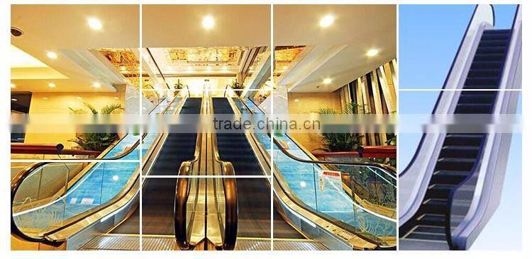 30 degree outdoor economical 6000mm height escalator with VVVF control system
