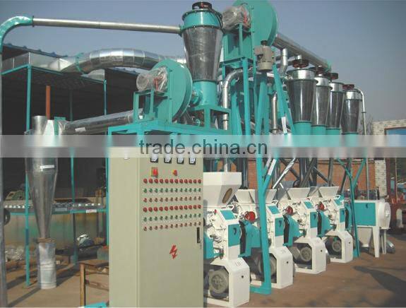 20ton per day low price small scale garin /corn /wheat flour processing