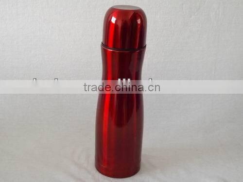 red stainless steel vacuum cup