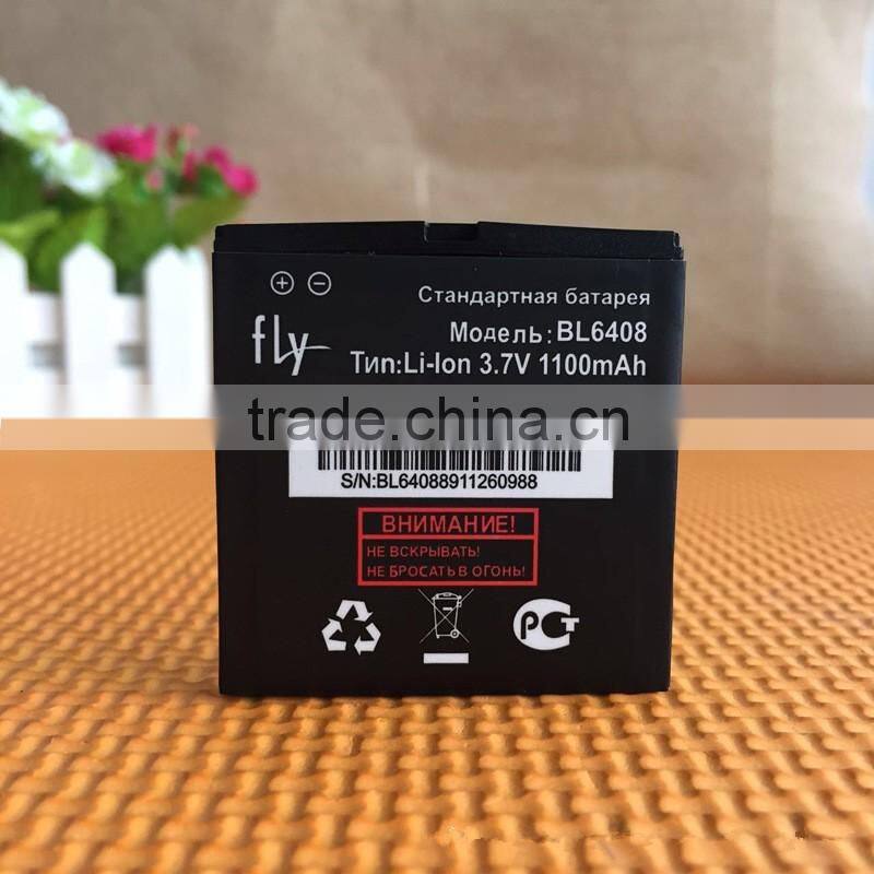 BATTERY FACTORY professional phone battery for Fly display battery 3.7v BL 6408