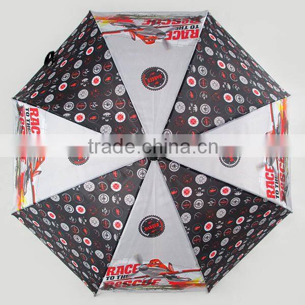 Hot sale high quality custom cartoon kids promotion umbrella