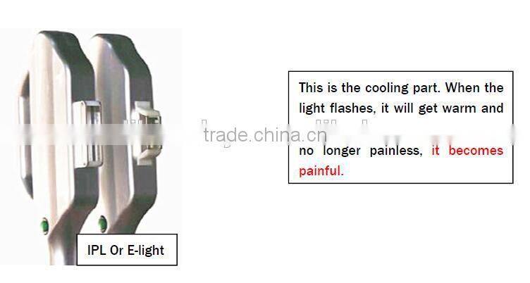 hair removal patent SPT&FCA technology with big spot size aesthetic shr laser machine