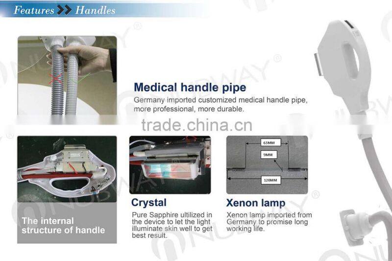 2015 Hot sale promotion quick permanently hair removal device ipl shr portable hair removal