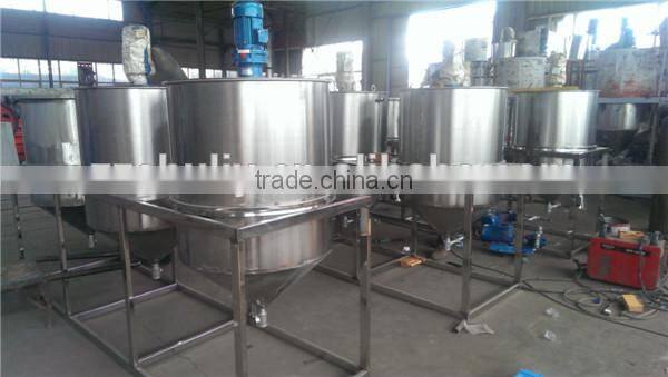 hot sale and stainless steel sunflower oil refining machine
