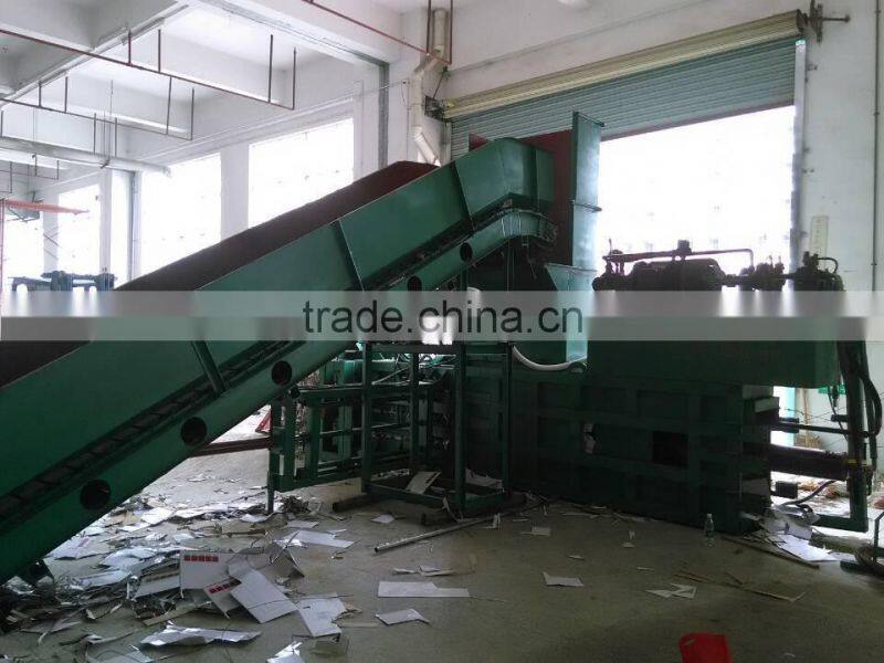 Factory direct sale Hydraulic cotton baler /waste paper baling press machine
