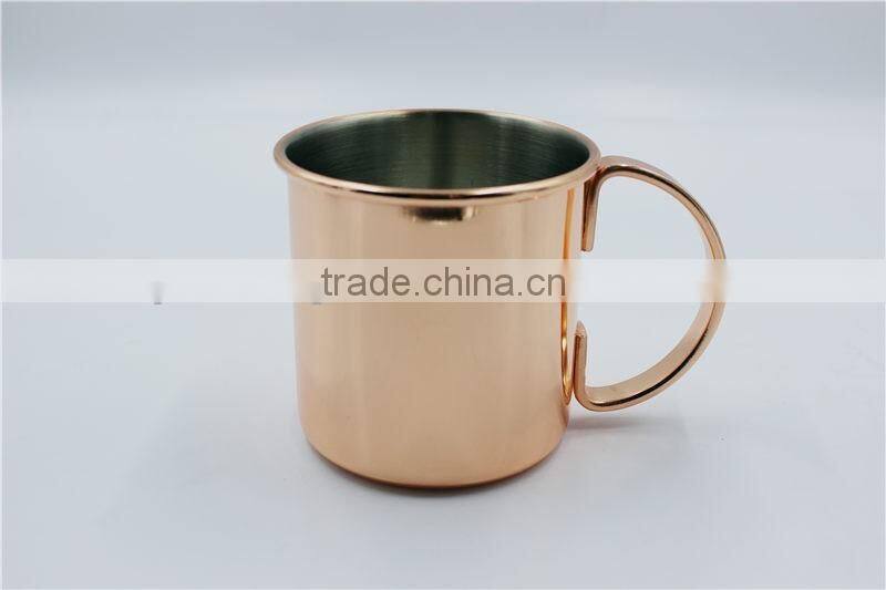 350ml copper metal soccer beer Mug drinking mugs