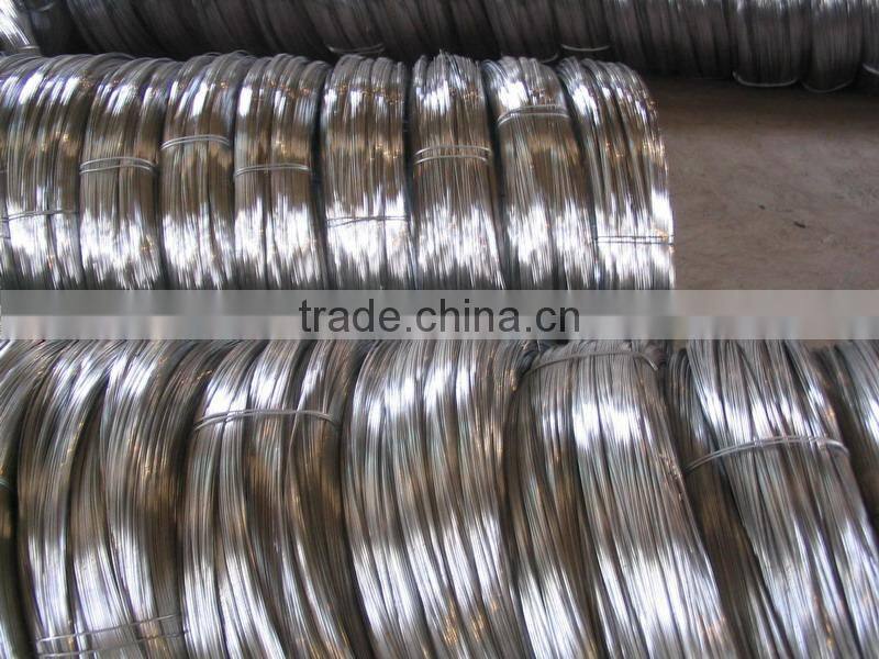 Buliding material galvanized wire / hot dipped galvanized iron wire with free samples
