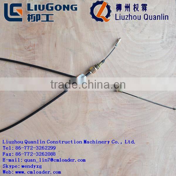 Liugong spare part forklift part SP123840 brake cable