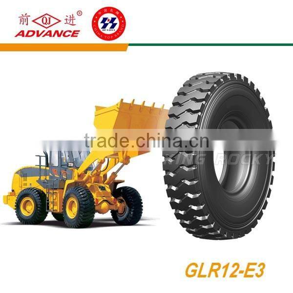 China supplier wheel loader tire GLR12-E3 14.00R25