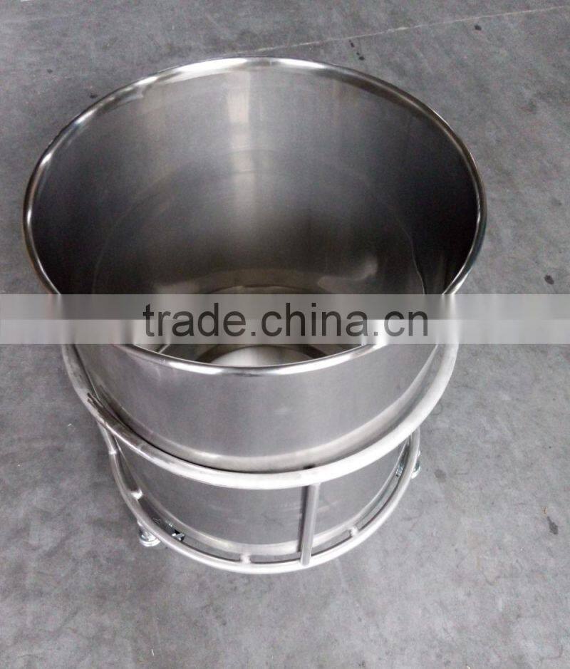 Customized stainless steel storage tank /stainless steel bucket/ barrel /drum / pail