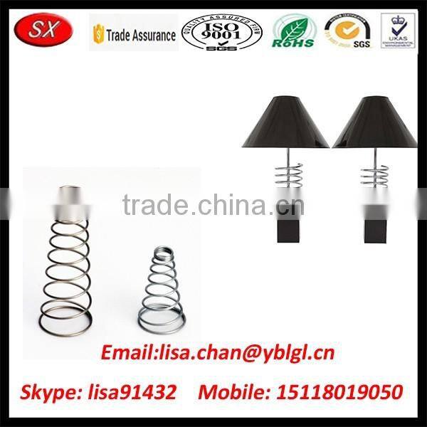 Dongguan Factory OEM Steel Extension Springs with Double Hooks