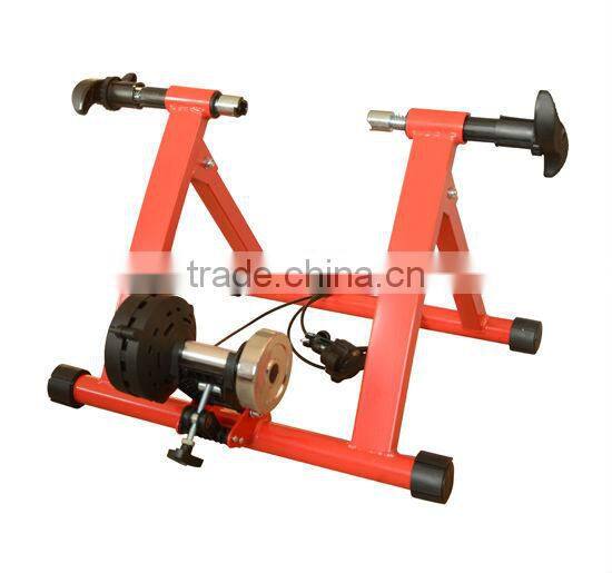 17b Adjustable Indoor Exercise Bike Stand, Bicycle Trainer Stand - Red