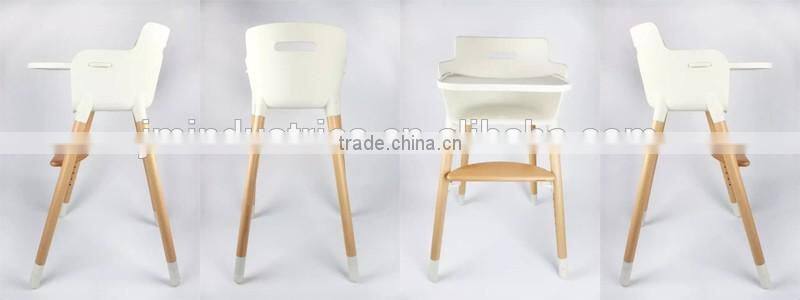European Simple Style beechwood with dinning tray baby dinning high chair
