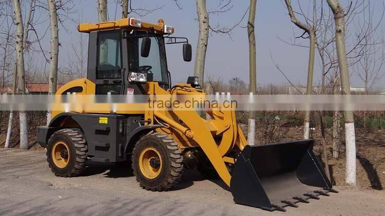 2015 High performance chinese 1.2 ton wheel loader, ZL12F, JT912
