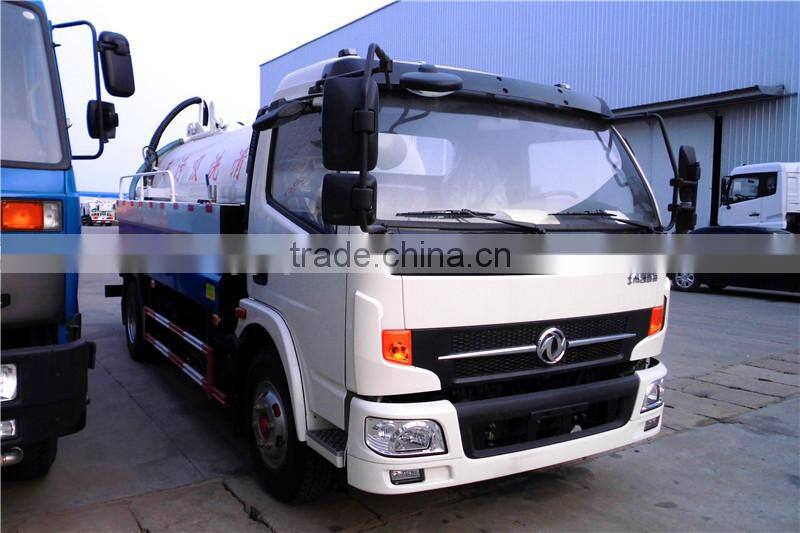 Good quality 5cbm 4X2 sewage vacuum sewer cleaning truck