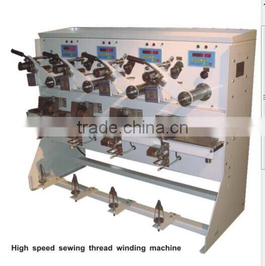 High speed thread winding machine
