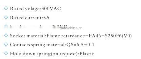 HEIGHT Hot Sale PX78705 Relay Socket /17 pin Relay Socket/general relay socket with High Quality Factory Price