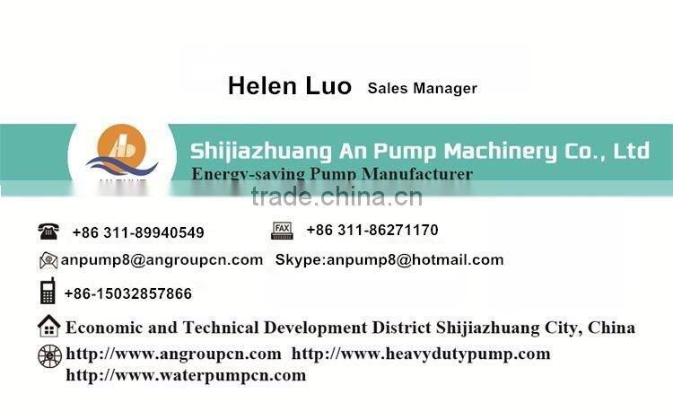 Large Volume 7200m3 Per Hour Centrifugal Gravel Sludge Pump