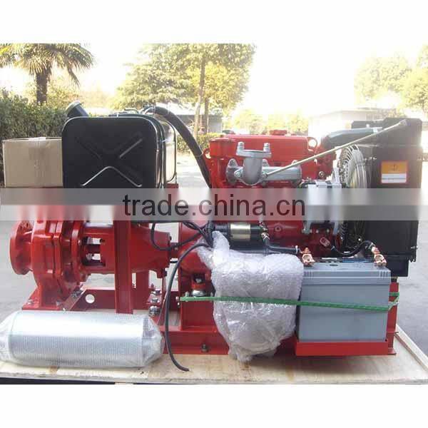 Diesel fire fighting pump equipment set 250GPM