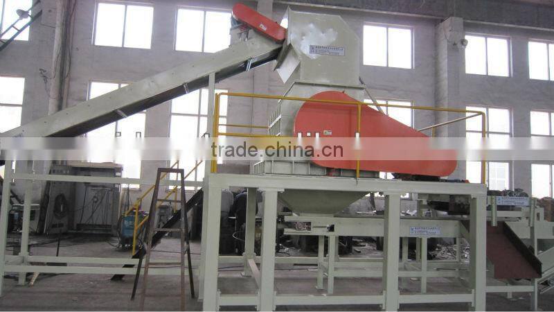 Tire cutting machine