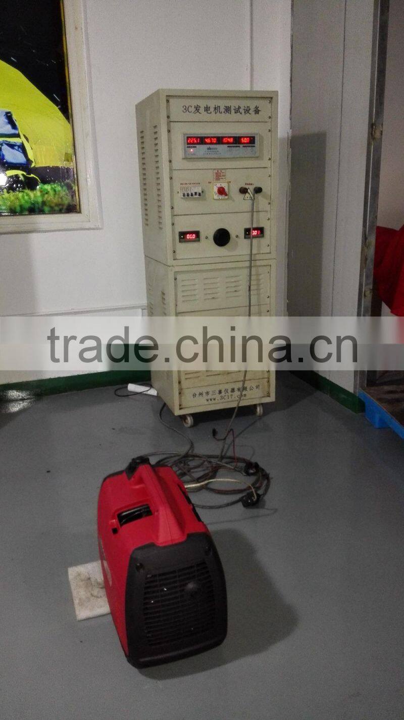 AC Single Phase Output Type slient Portable Petrol Gasonline Generator 1KW