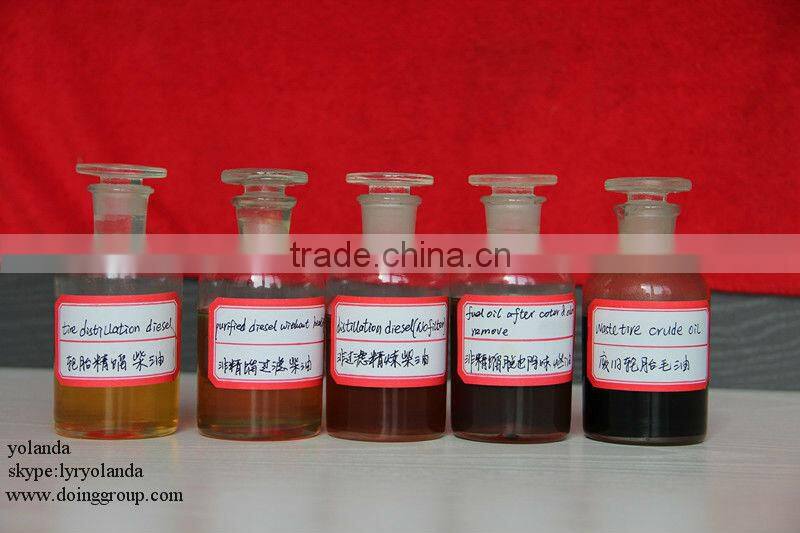 Automatic China truck tire to diesel oil recycling machine