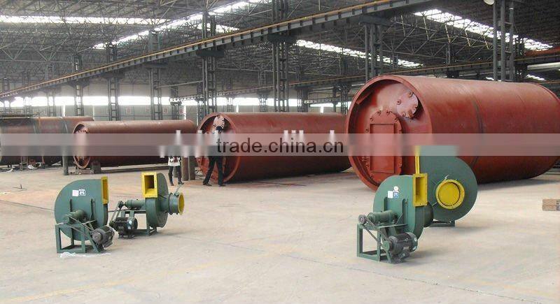 DAYI Good Stability Batch Type Used /Waste Plastic Pyrolysis Plant Convert Plastic To Furnace Oil