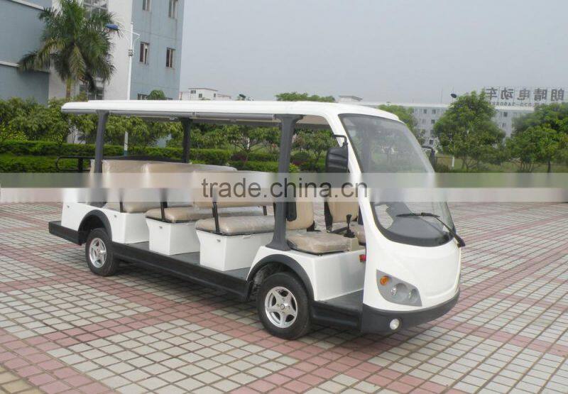 latest model elegant style mini passenger car electric shuttle bus