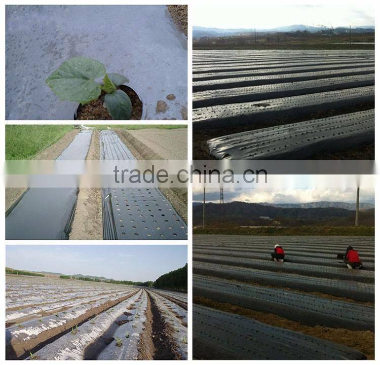 IDPE black mulch film