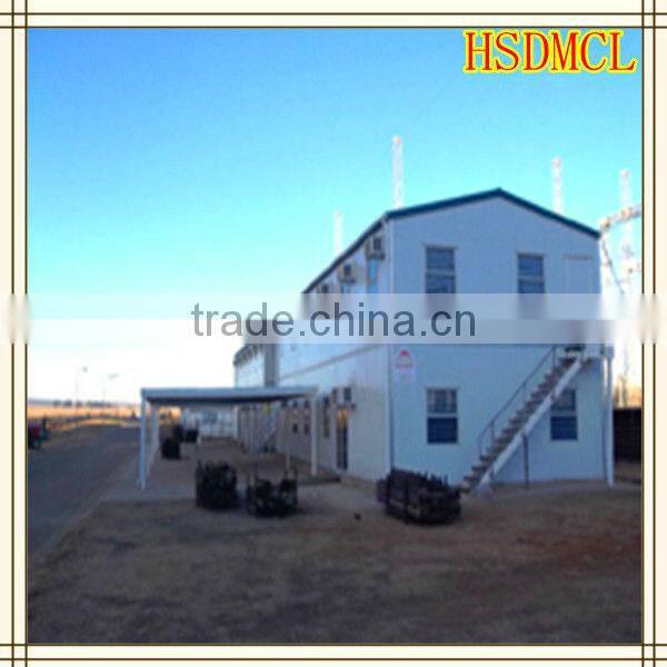 China simple light steel structure prefabricated house for accommodation for sale