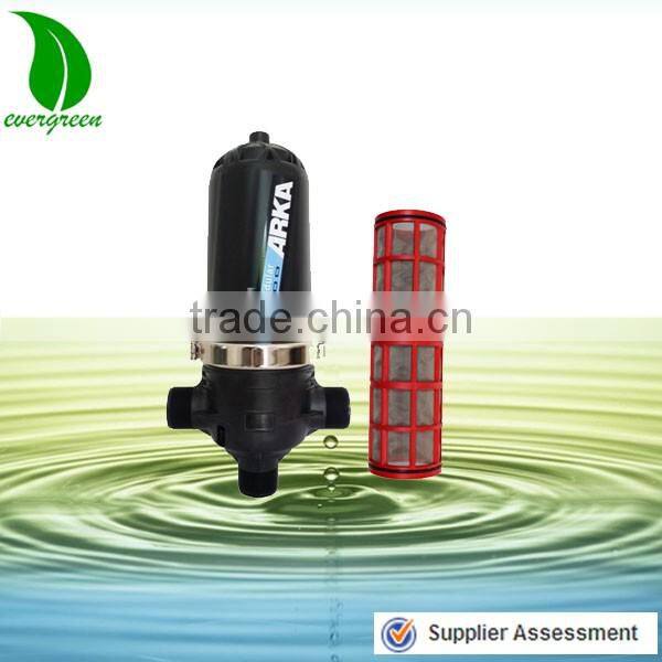 Hot selling 3/4" - 4" water filter system plastic screen and disc filter for drip irrigation