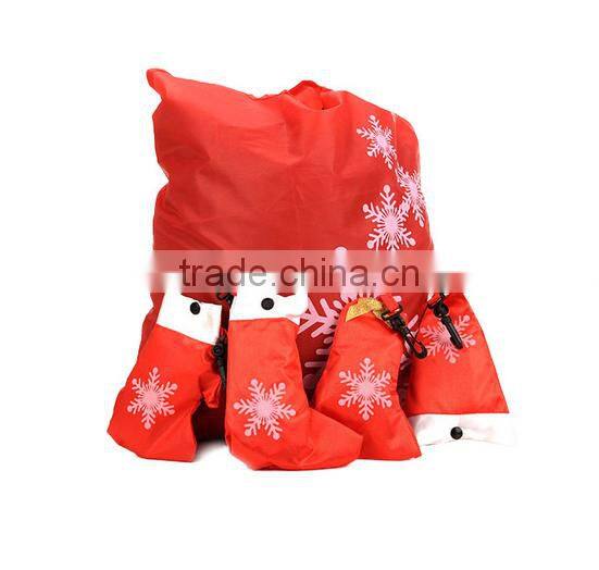China supplier personalized christmas promotional Foldable Polyester Bag