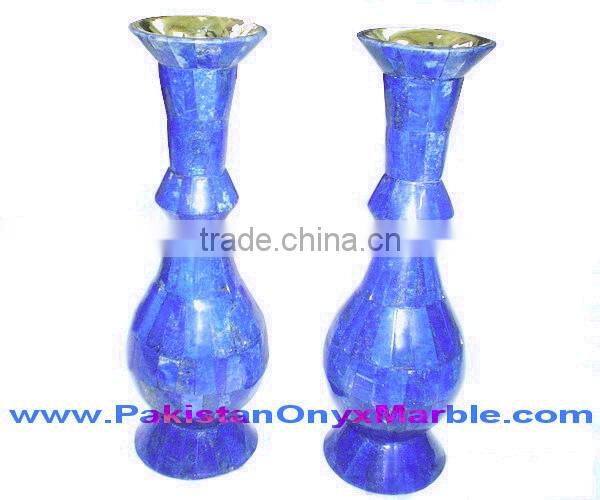 Factory Price FLOWER VASES LAPIS LAZULI HANDICRAFTS