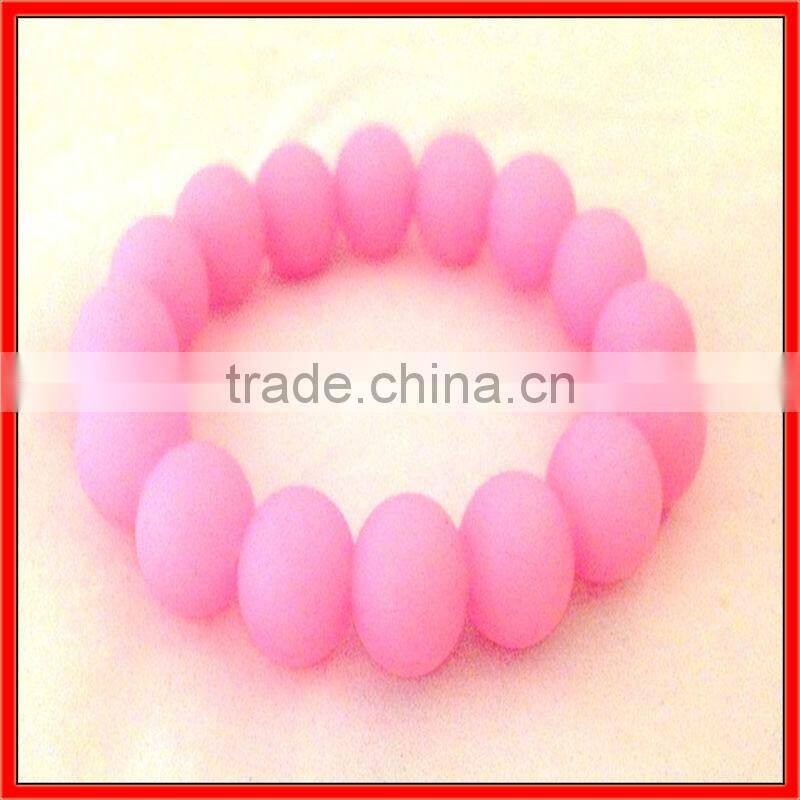 2013 Europe Style Lady Jewelry Silicone Bead DIY Bracelet