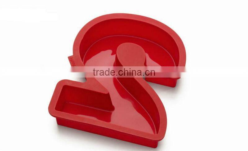 silicone jelly cake mould