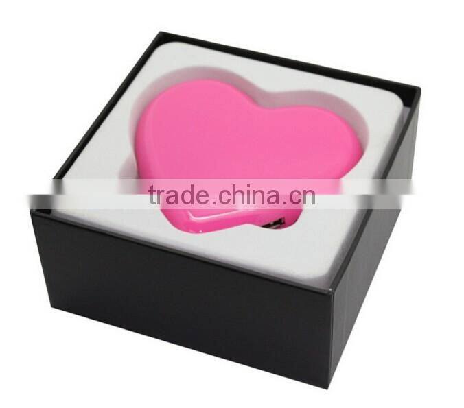 Cute Heart Shaped 3600mAh Backup Battery Mobile Phone Power Bank