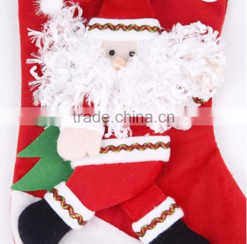 Christmas decoration quality socks Christmas socks pendant gift bags