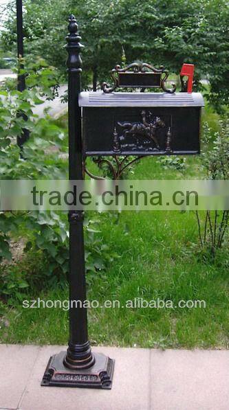 Aluminum Mailbox Stand