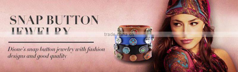 DIY Custom Snap Charm Wholesale Crystal Snap Button Jewelry