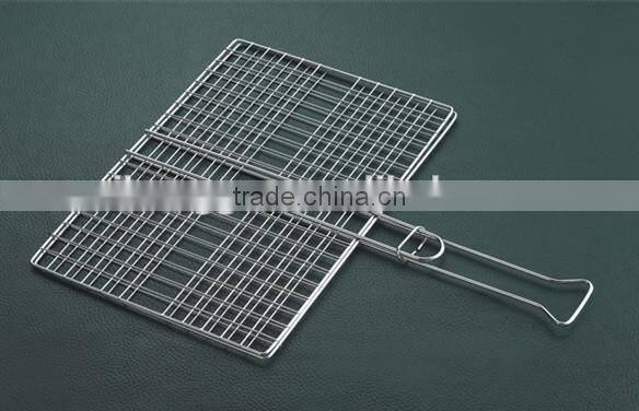RH-FW221 Non Stick Steel Barbecue wire mesh net bbq Fish Grill