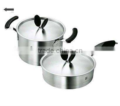 stainless steel cooking pot set